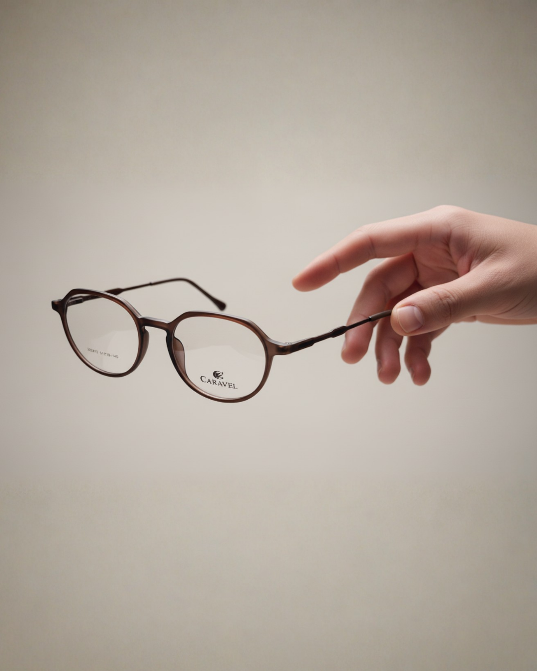 Minimalist Silver Oval Eyeglass Frame | Alankar Opticals