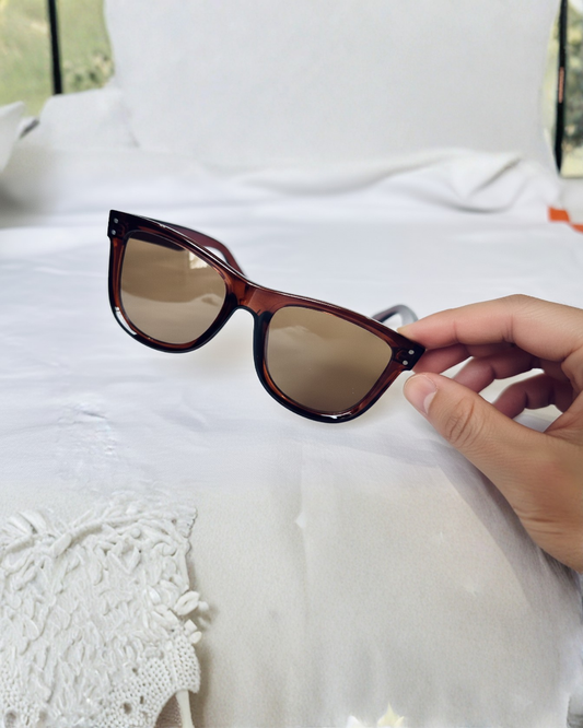 Classic Brown Square Sunglasses | Timeless Style