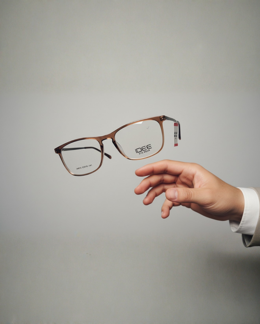 Fastrack Rectangular Full-Rim Black & Brown Eyeglass Frame for Men & Women | Alankar Opticals