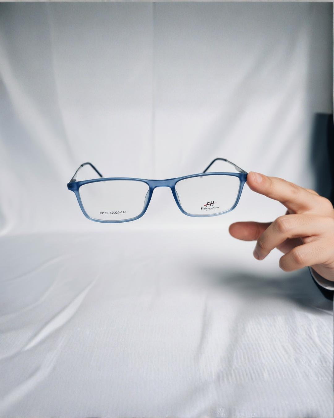 Flynch Eyewear Rectangular Full-Rim Clear Eyeglass Frame for Men & Women | Alankar Opticals