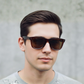 Classic Brown Square Sunglasses | Timeless Style