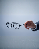 Classic Transparent Square Eyeglass Frame | Alankar Opticals