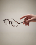 Minimalist Silver Oval Eyeglass Frame | Alankar Opticals