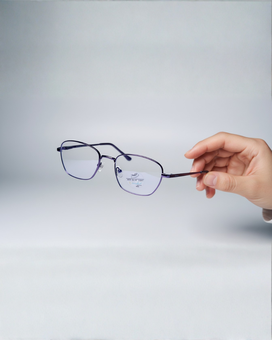 Blue Shield Computer Eyeglass Frame