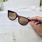 Classic Brown Square Sunglasses | Timeless Style