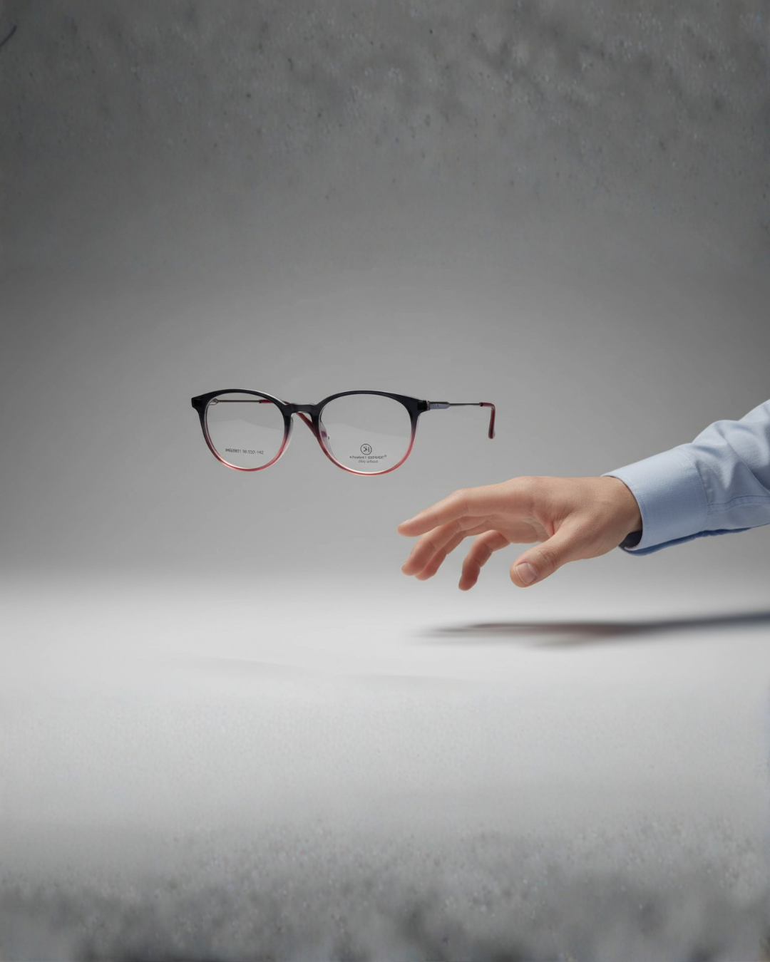 Knight Optics Oval Full-Rim Navy Eyeglass Frame for Men & Women | Alankar Opticals