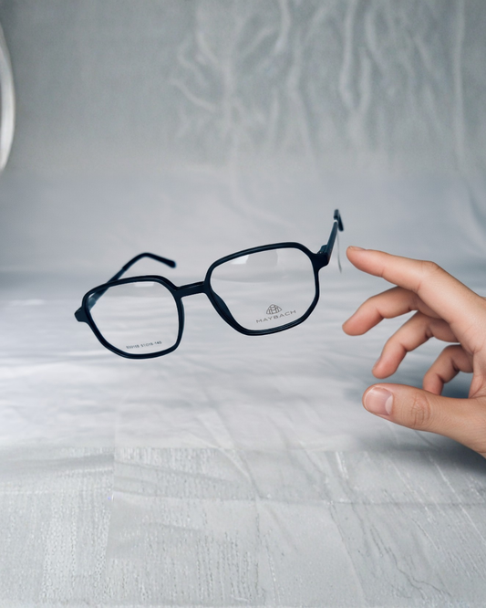 Vision Impress Rectangular Full-Rim Navy Eyeglass Frame for Men & Women | Alankar Opticals